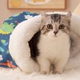 thumbnail image 6 of PEONAVET Cats Cave,Cats Dog Sleeping Bag,Furry Warm Cats Sleeping Mat for Indoor Catss Washable Cozy Dog Cats Sleeping Bag for, 6 of 6