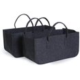 thumbnail image 1 of Log Carrier Bag, 2pcs, Fireplace Log Basket, Wood, 1 of 5