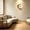 D, variante sur Amzcrzy Horloge Murale Horloge Murale Moderne Horloge à Quartz à la Mode pour Salon Salle à Manger Montre Suspendue Décorative Silencieuse Quartz Sans Tic-Tac avec Lumière Décoration Ornements Ornement Décoration