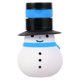 thumbnail image 1 of GOOHOCHY Botella de viaje de silicona con forma de muñeco de nieve navideño, rellenable, para loción y champú., 1 of 8