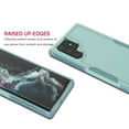 thumbnail image 5 of Galaxy S22 Ultra /S22+ /S22 Case, Samsung S22 Ultra /S22+ /S22 Case Military Grade Shockproof Protective Case with [Tempered Glass Screen Protector] Heavy Duty Rugged&Plastic Case Cover -Turquoise, 5 of 8