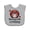 AC-Heather Grey, variant on Inktastic Ladybug Mommys Little Lovebug Boys or Girls Baby Bib