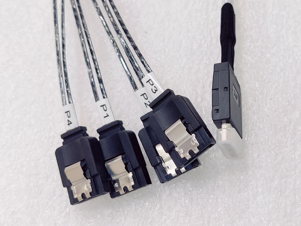 Jpc P4713Sp10600-1 Oculink To 4 Sata Cable For Storage Oculink Connector