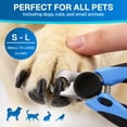 thumbnail image 2 of Behome Dog & Cat Nail Clippers and Trimmers,Reduce Over-Trimming,Safety Guard,Stainless Steel Razor Sharp Blades with Nail File, Grooming for Small Medium-Large Pets, 2 of 6