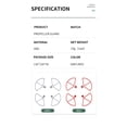 thumbnail image 6 of Propeller Guard Compatible for DJI Mini 3 Pro, Drone Propellers Ring Protector for Drones Blades Flight Safety Propeller Paddle Protection Anti-Collision Wing Fan Protector, 6 of 9