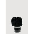 thumbnail image 3 of Women's Embroidered Detail Faux Fur Cuff Ankle Boots, 3 of 3