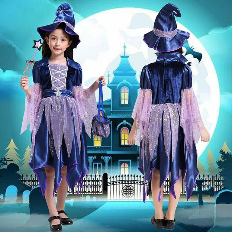 ZCFZJW Toddler Kids Halloween Fancy Dress Up Costumes Clothes 2023