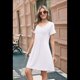 thumbnail image 5 of Vestido de Verano Plisado para Mujer, Informal, de Corta, con Bolsillos, para Vacaciones, Playa, , Talla M, 5 of 9