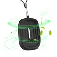 thumbnail image 1 of Purificador de aire personal para y adultos, generador de , ambientador portátil, recargable a través de USB, sonido de 20db Negro Colco  purificador de aire de collar usable, 1 of 8