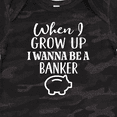 thumbnail image 4 of Inktastic Banker Future Job Boys or Girls Baby Bodysuit, 4 of 5