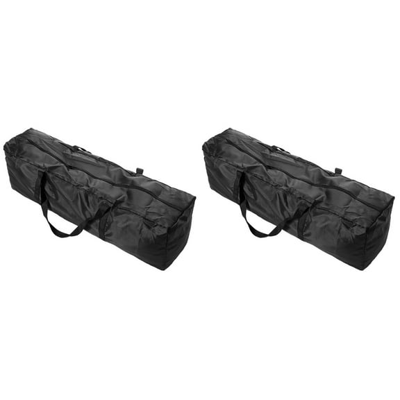 GOOHOCHY  2 PCS Electric Scooter Shoulder Bag Handlebar Portable Lightweight with Toddler Black