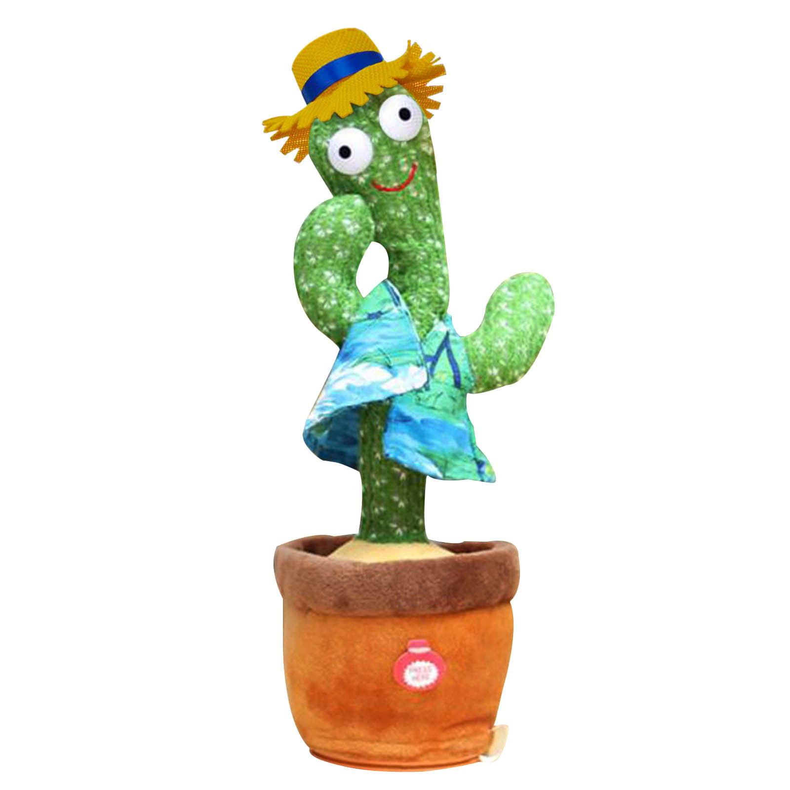 Dancing Cactus Plush Toy Electronic Shake with song cute Dance Succulent lovers 