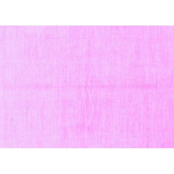 Ahgly Company Indoor Rectangle Solid Purple Modern Area Rugs, 2' x 4'