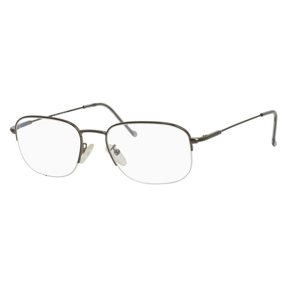 Elasta 7033 Semi-Rimless Rectangular Bakelite Eyeglasses