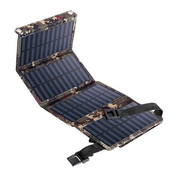 Foldable Solar Panel Solar Cell with USB Output Solar Charger for Camping Cell Phone Tablet Devices Power Bank A