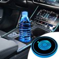 thumbnail image 1 of Luminous Water Cup Mat Car Car Light Colorful Luminous Water Cup Mat, 1 of 5