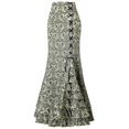 thumbnail image 3 of Falda Midi Y2k victoriana para mujer, falda Retro de cintura alta, temperamento elegante, estilo gótico Steampunk, falda de cola de pez, ropa de fiesta, 3 of 5