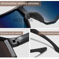 thumbnail image 4 of 2pzs Gafas De Sol Deportivas Hombre Mujer Para Ciclismo Modelo Negro y Rosa, 4 of 4