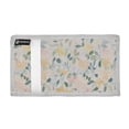 thumbnail image 2 of JIALIOU Nylon Trifold Card Wallet with ID Window Zipper Pocket for Men Women Teen Pastel Colors Flower and Leaf, 2 of 7