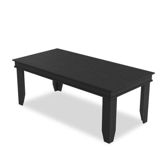 Farmhouse Dining Table 71 Inch Rectangular Wood Kitchen Table for 6-8, Rustic Style