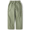 thumbnail image 4 of The Children's Place Girls Elastic Waist Garment Dyed Baggy Fit Utility Jeans, Sizes 4-16, 4 of 4