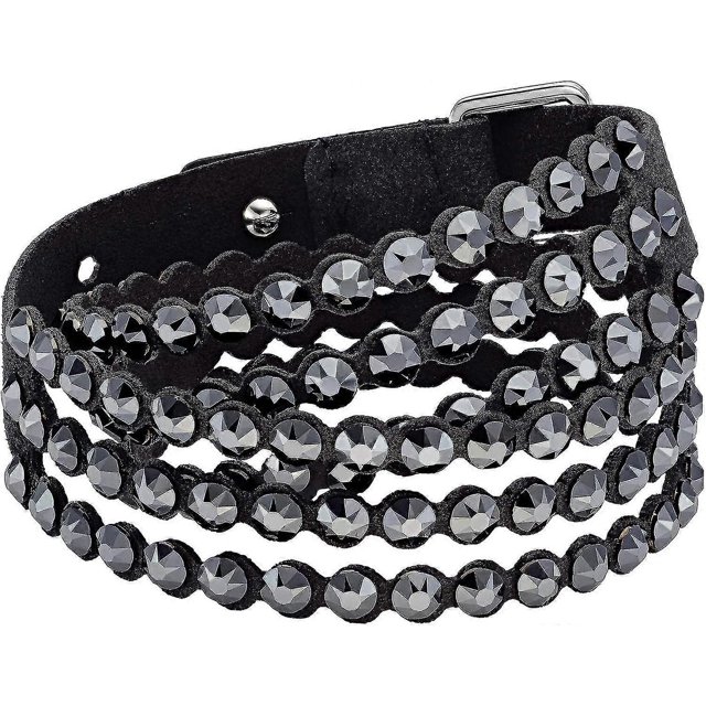 Pulsera Crystal Power con efecto cuero para mujer - Colección 3416707393906 Beige