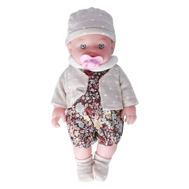 Muñeca Reborn Baby ANGGREK Ropa Desmontable De Moda 12 Pulgadas Juguete De Bebé Cuerpo Suave