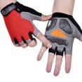 thumbnail image 1 of Guantes deportivos de gimnasio para hombre y mujer, manoplas antideslizantes de medio dedo para entrenamiento corporal y levantamiento de pesas Fivean Guantes deportivos, 1 of 2