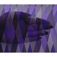 thumbnail image 4 of oneOone Viscose Chiffon Purplish Blue Fabric Argyle Check Diy Clothing Quilting Fabric Print Fabric By Yard 42 Inch Wide, 4 of 4