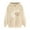 #0022-Khaki, variant on Uootdi Sweatshirt for Women Game Gift Day Hooded Drawstring Football Sweatshirt Long Sleeve Tops with Pocket Y2K Hoodies