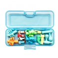 thumbnail image 1 of Pencil Grip Set 13 Pcs Children Pen Holder Writing Aid Grip Trainer With Storage Case, 1 of 5