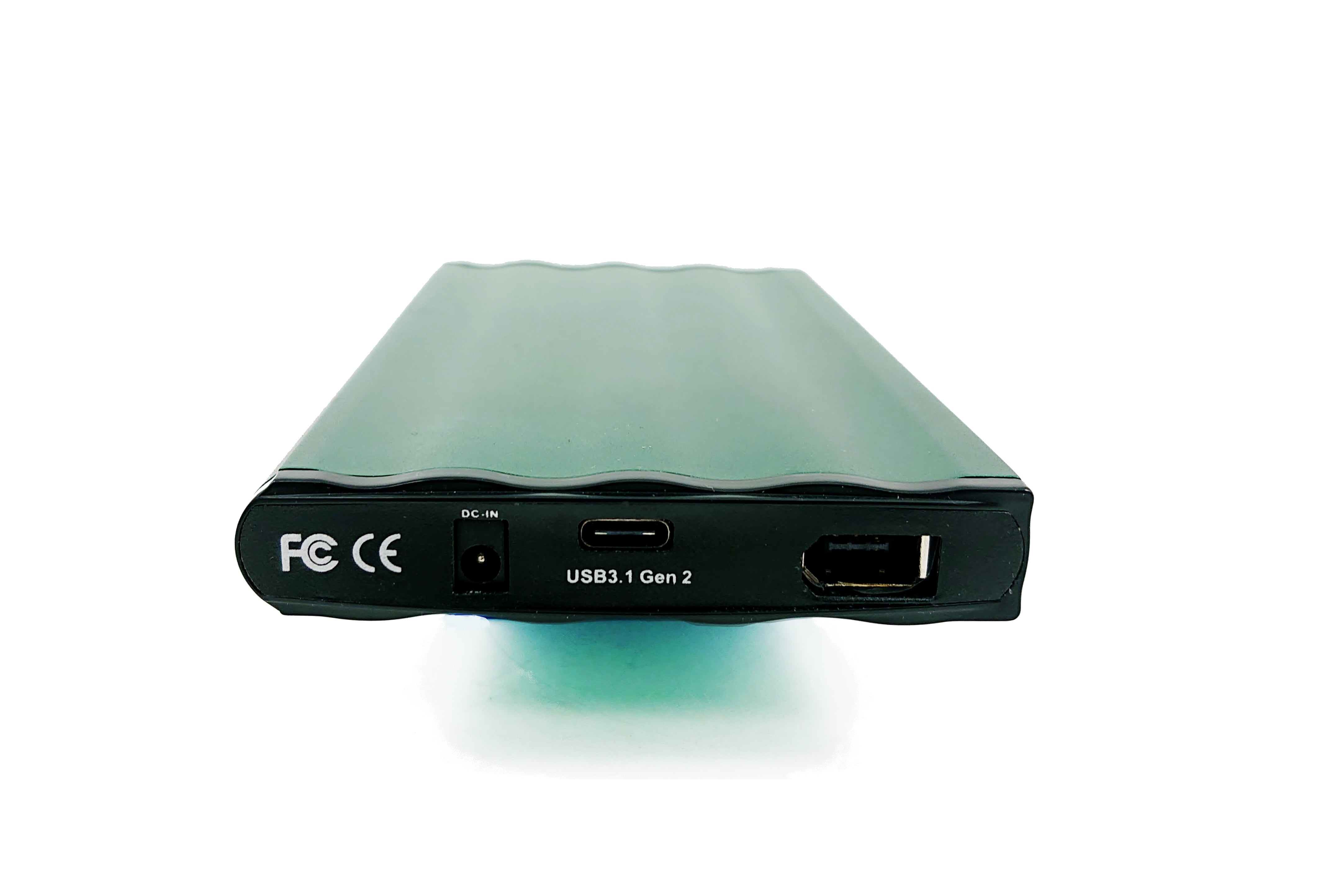 CipherShield USB 3.1 Gen 2 Type-C FIPS 140-2 Level 2 HIPAA 256-bit AES Hardware Encrypted External Disk-On-The-Go Portable Slim SSD Drive (500GB)