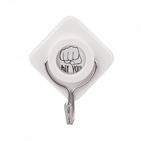 

Black Fist Personalized Gesture Pattern Adhesive Wall Hooks Hanging Self Sticky