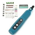 thumbnail image 3 of 191 Pcs Rotary Tool Kit 3.7V Electric Grinder Machine 5-Speed Grinder Set with LED Lights USB ReChargeable Mini Engraving Tool for Grinding Sanding Drilling Cutting Engraving, 3 of 10