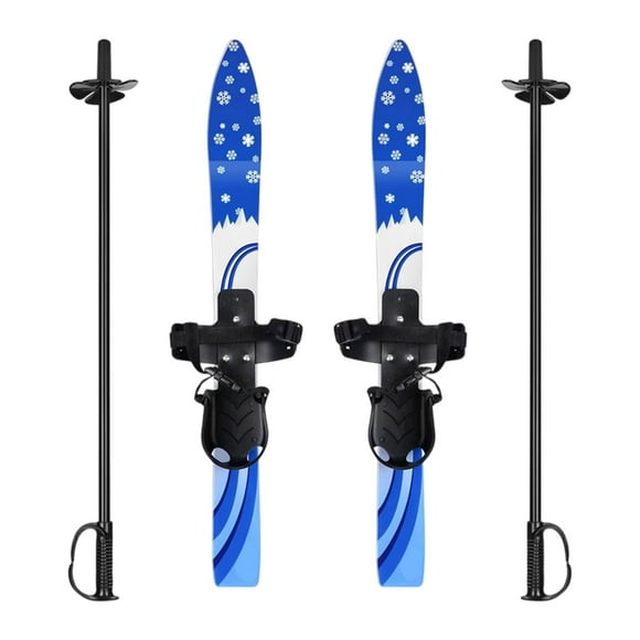Lipstore Ski Boards Short Skis Snowboard Outdoor Winter Sports Ice Skates Sporting Goods Blue
