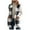 *2-Black, variant on CENGNIAN Women's Long Pockets Hooded Puffer Vests,Winter Warm Quilted Sleeveless Down Jackets For Women,Ladies Full-Zip Outerwears with Drawstrings,Navy,Size XL