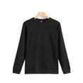 thumbnail image 3 of Pure Color Thread Pullover Sweater  Spring and Autumn Casual Long Sleeve round Collar Sweater  WOMEN‘S Wear, 3 of 6
