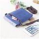thumbnail image 5 of Bolso bandolera de lona para mujer, bolso bandolera con dibujos creativos distintivos para llevar en la mano, bolso bandolera de tela de doble propósito para teléfono móvil de pantalla grande, 5 of 6