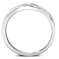 thumbnail image 4 of Pompeii Black Diamond Ring Men's 14k White Gold (Black,I2-I3), 4 of 4
