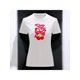 thumbnail image 1 of Playera Blusa De Cerezas Cherry Vibes Vintage Color Blanco Talla Mediana Marca Emil SaEs, 1 of 4