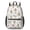Fairy and Butterfly White Pattern, variant on Fairy and Butterfly White Pattern 17" School Backpacks for Teens,Waterproof Oxford Fabric,S-Shape Padded Straps for School,Travel,Hiking,Camping