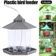 thumbnail image 4 of Alimentador Colgante Para Pájaros Salvajes, Comederos Para Pájaros Al Aire Libre, Contenedor De Comida, Comedero Para Pájaros Gazebo Para Decoración De Jardín Y Niños Yuarrent HA023519-00, 4 of 6