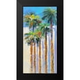 thumbnail image 2 of Slivka, Jane 11x18 Black Modern Framed Museum Art Print Titled - Shadow Palms II, 2 of 5