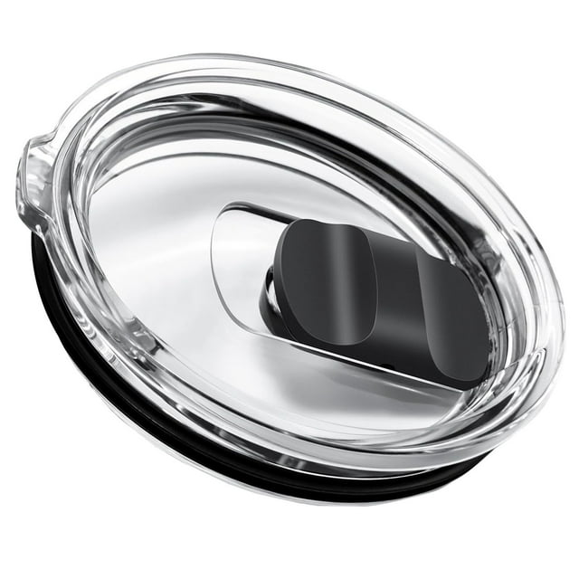 2PCS 20oz Tumbler Replacement Lids - Plastic, Leak-Proof, One-Hand Operation, Universal Fit for Coffee Mugs & Cooler Cups