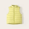 thumbnail image 2 of Boys Girls Quilted Puffer Vest Winter Padded Sleeveless Zip up Jackets Kids Lightweight Soft Insulated down Coats, 2 of 3