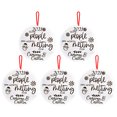 thumbnail image 1 of Personalice los ornamentos colgantes de los adornos formados para la decoración de la Navidad Wmkox8yii gf5799, 1 of 8