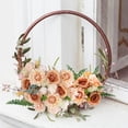 thumbnail image 5 of Artificial Flowers,Artificial Roses Combo Box Set,  Nude Color Silk Faux Flowers with Stems for Bridal Bouquets DIY Centerpieces Decoration Floral Arrangements Party Baby Shower Home Cake Decor, 5 of 7
