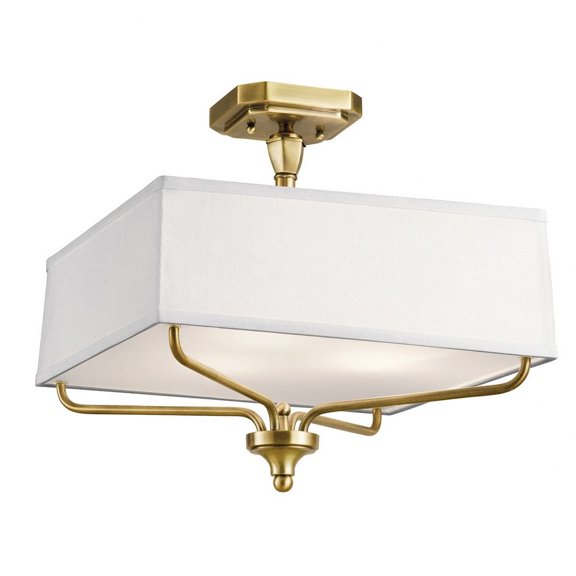 Kichler Lighting - Three Light Semi Flush Mount - Semi Flush Light - Arlo - 3