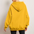 thumbnail image 4 of Sudadera con capucha MIARHB para mujer, de gran tamaño, con cuello redondo, manga larga, con estampado navideño, sudaderas con capucha, 3XL, 4 of 5