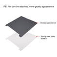 thumbnail image 3 of Placa De Construcción PEI De 2 Caras, Prevención Del Desgaste Posición Precisa Impresora 3D Placa De Construcción PEI Alta Resistencia Fácil De Quitar Retardante De Llama Para, 3 of 7